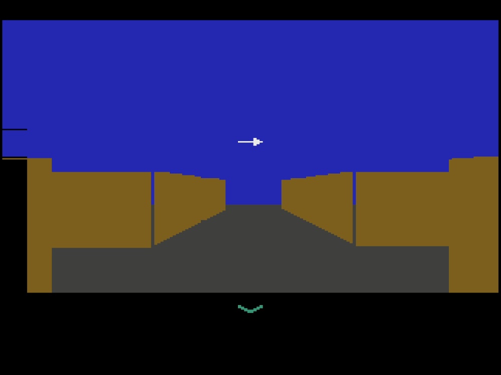 Gameplay of London Blitz for Atari 2600